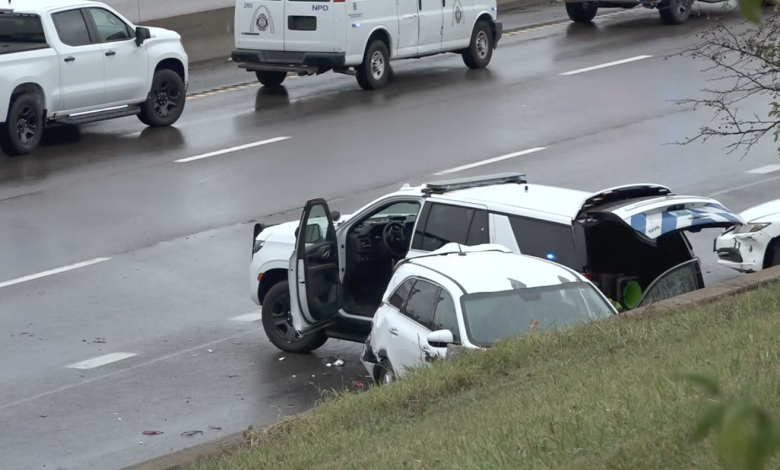 Colisión que causó la muerte del Agente de Policía Metropolitana David Lee
